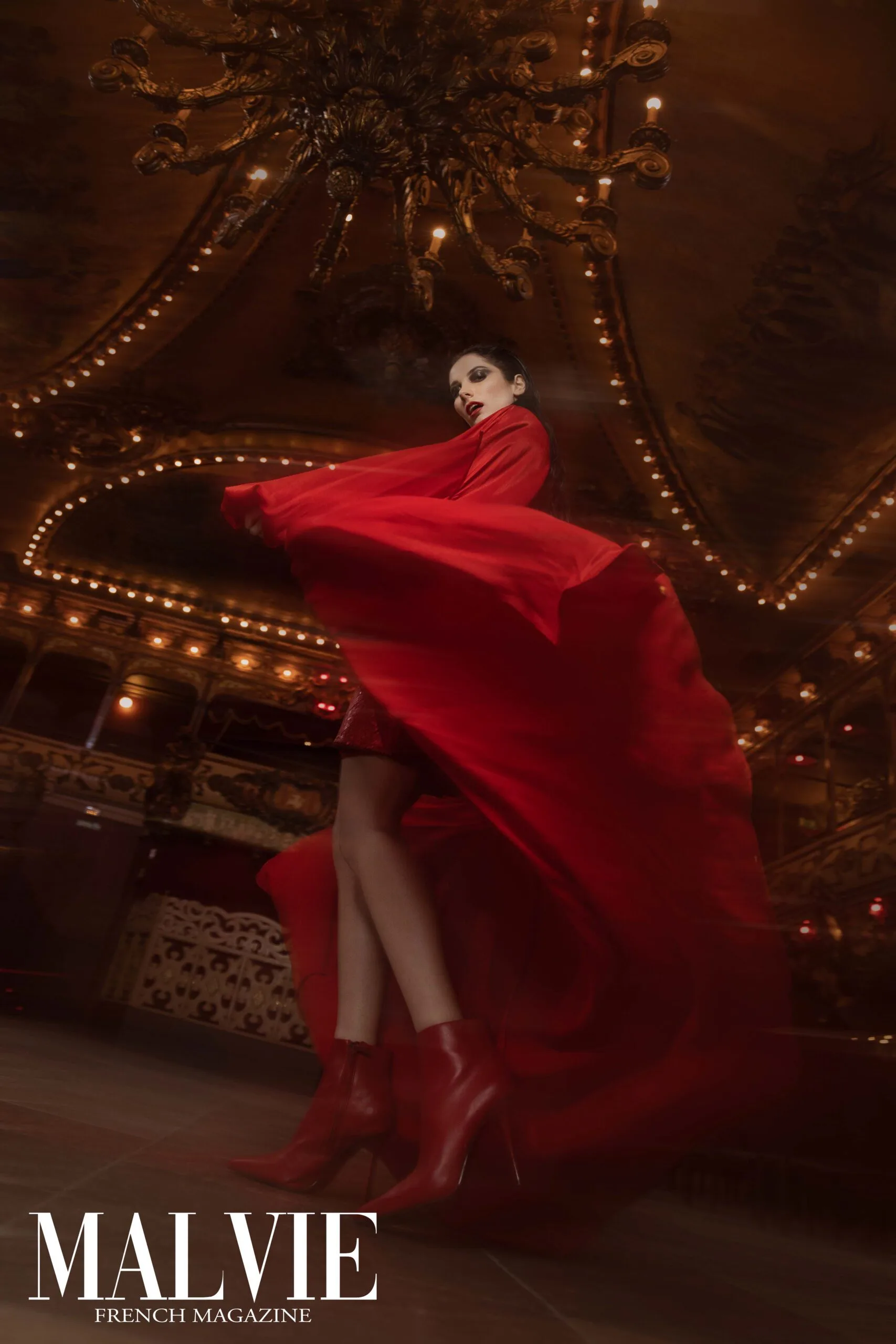 Editorial for Malvie French Magazine, artists edition.